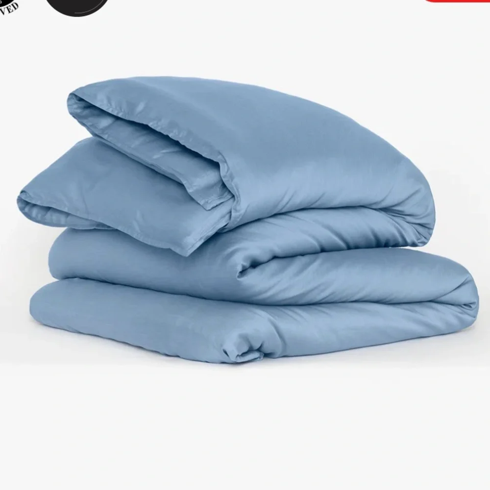 Breeze Eucalyptus Duvet Cover - Blue